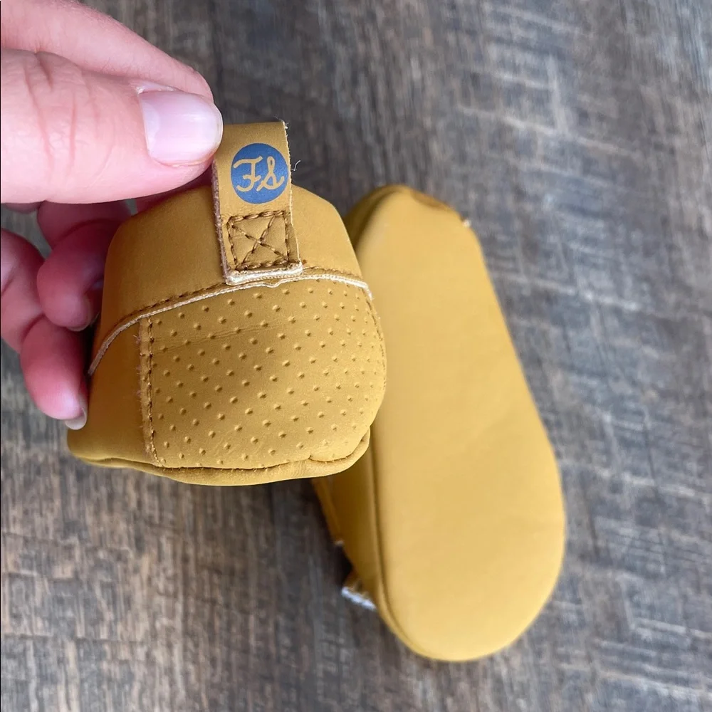Stylish Yellow Kids Moccasins